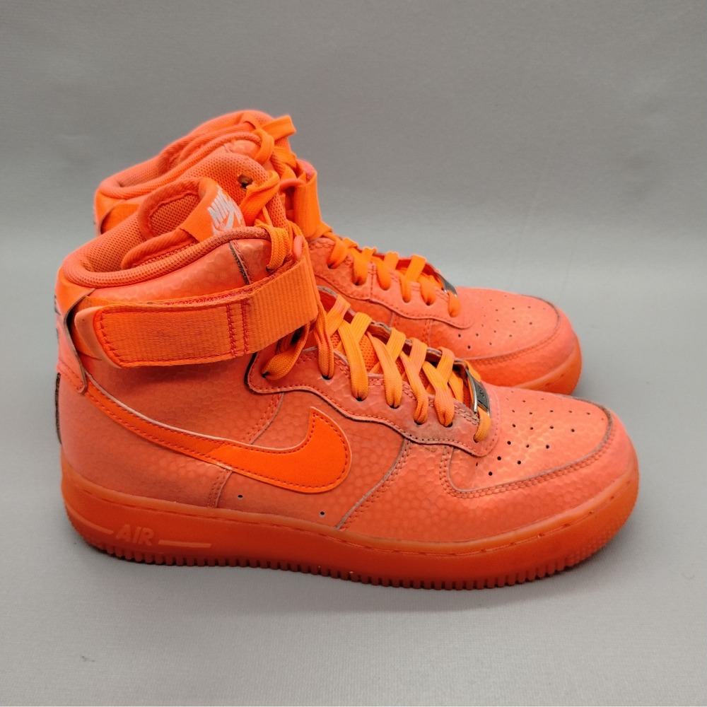 Nike Air Force 1 High Premium Hot Lava Womens Size 8 Casual Sneakers Fashion